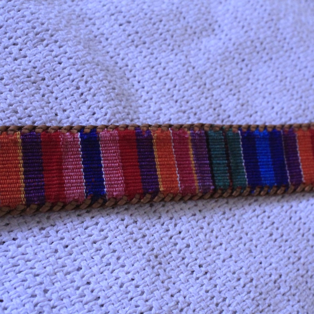 Vintage colorful belt - Picture 4 of 5